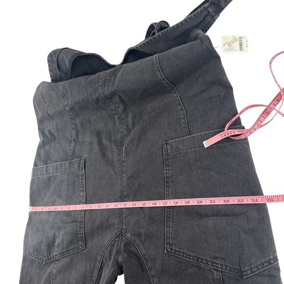 Free People Black We The Free High Roller Jumpsuit Size L - Picture 11 of 15